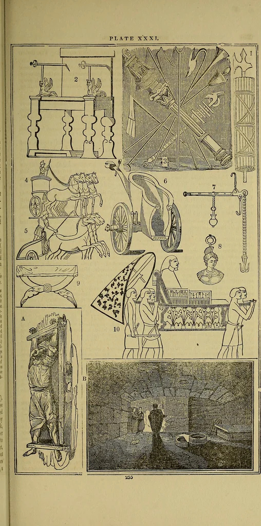 An illustration from Classical antiquities;, 1866, leaf 298