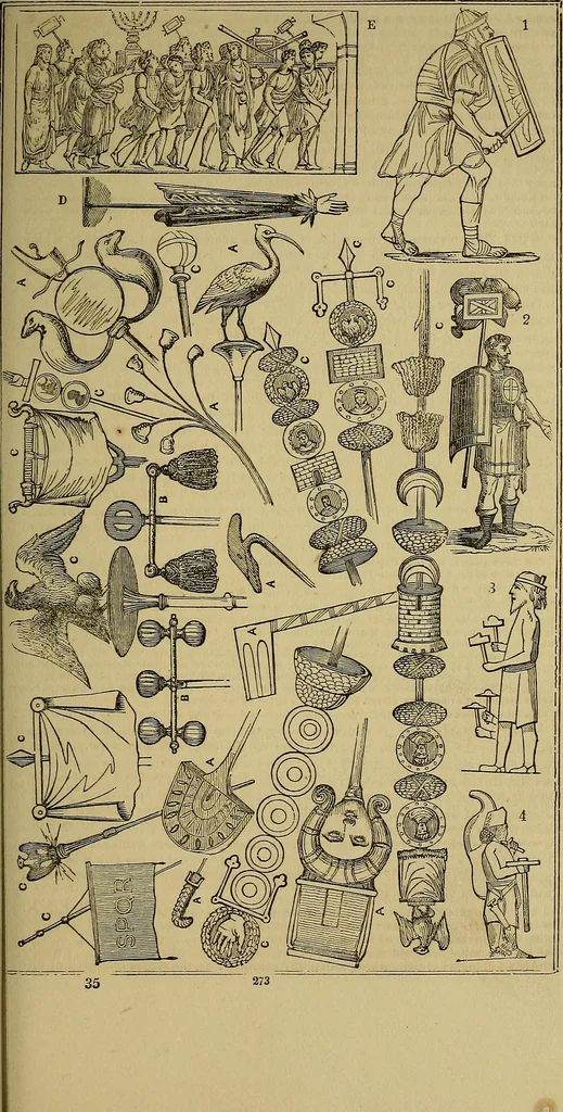 An illustration from Classical antiquities;, 1866, leaf 316