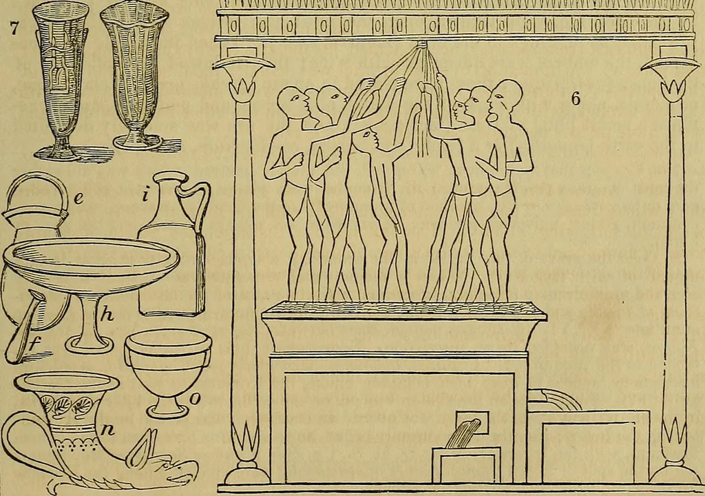 An illustration from Classical antiquities;, 1866, leaf 344