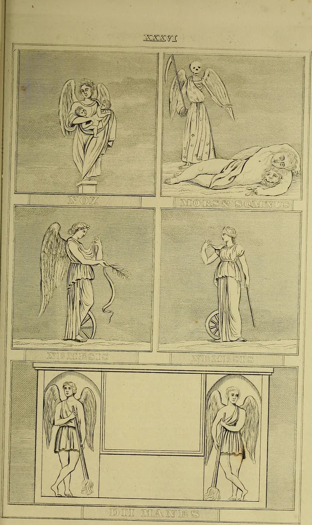 An illustration from Classical antiquities;, 1866, leaf 346