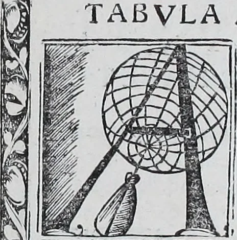 An illustration from Claudii Ptolemaei Geographicae enarrationis libri octo, 1525, leaf 118