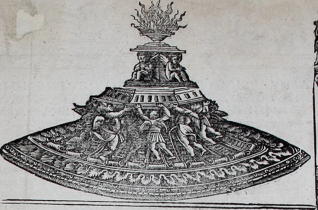 An illustration from Claudii Ptolemaei Geographicae enarrationis libri octo, 1525, leaf 12
