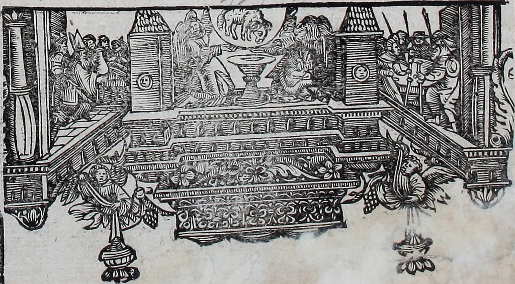 An illustration from Claudii Ptolemaei Geographicae enarrationis libri octo, 1525, leaf 12