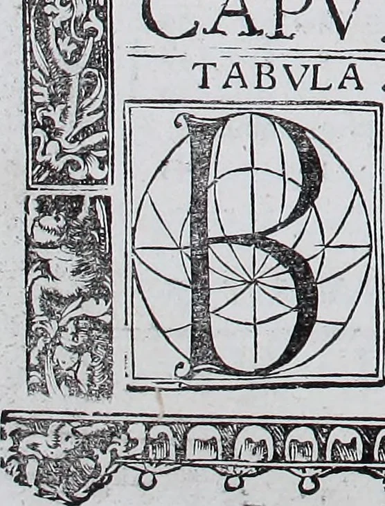 An illustration from Claudii Ptolemaei Geographicae enarrationis libri octo, 1525, leaf 129
