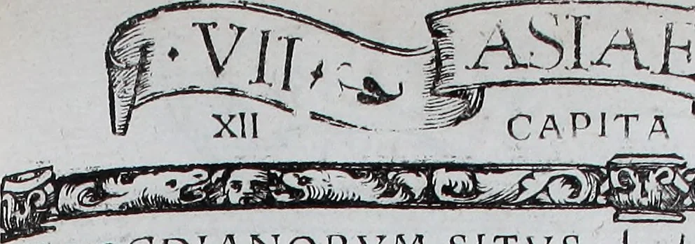 An illustration from Claudii Ptolemaei Geographicae enarrationis libri octo, 1525, leaf 130