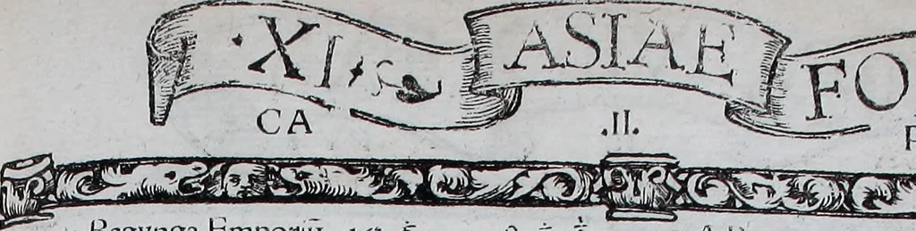 An illustration from Claudii Ptolemaei Geographicae enarrationis libri octo, 1525, leaf 142