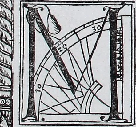 An illustration from Claudii Ptolemaei Geographicae enarrationis libri octo, 1525, leaf 19