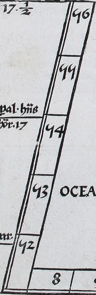 An illustration from Claudii Ptolemaei Geographicae enarrationis libri octo, 1525, leaf 274