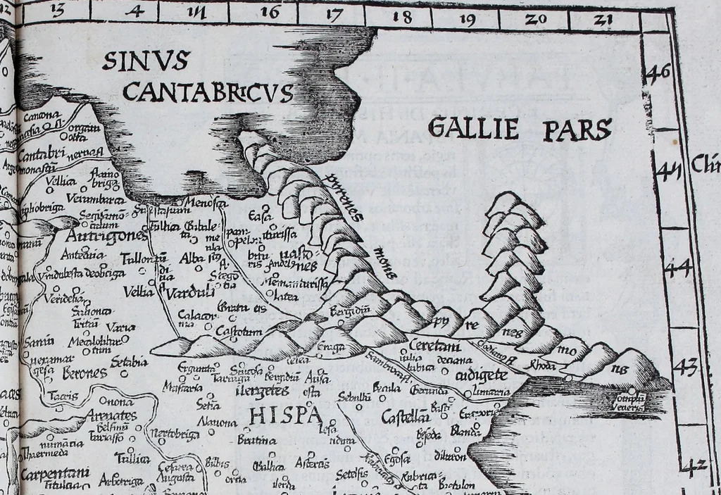 An illustration from Claudii Ptolemaei Geographicae enarrationis libri octo, 1525, leaf 278