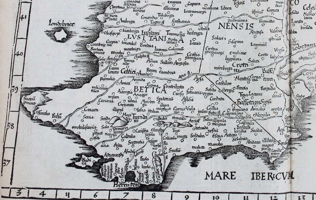 An illustration from Claudii Ptolemaei Geographicae enarrationis libri octo, 1525, leaf 278