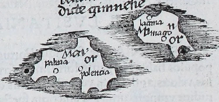 An illustration from Claudii Ptolemaei Geographicae enarrationis libri octo, 1525, leaf 278