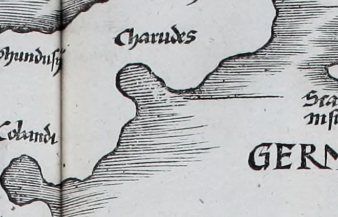 An illustration from Claudii Ptolemaei Geographicae enarrationis libri octo, 1525, leaf 286