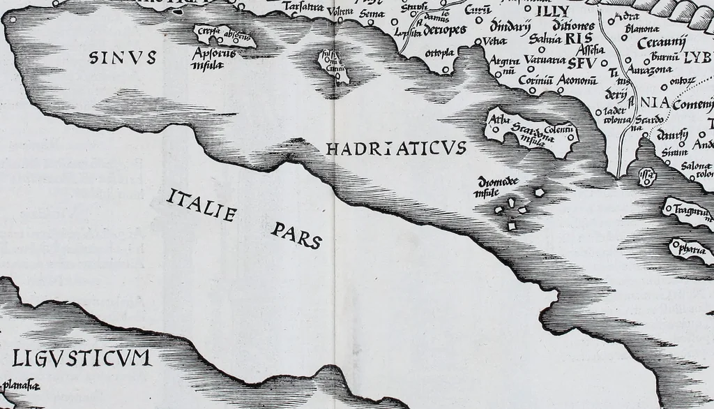 An illustration from Claudii Ptolemaei Geographicae enarrationis libri octo, 1525, leaf 290