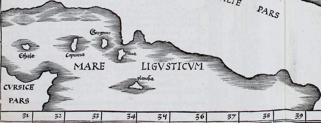 An illustration from Claudii Ptolemaei Geographicae enarrationis libri octo, 1525, leaf 290