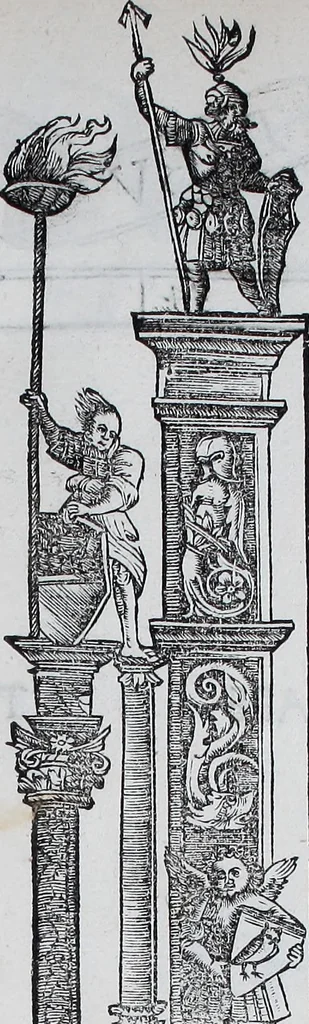 An illustration from Claudii Ptolemaei Geographicae enarrationis libri octo, 1525, leaf 296