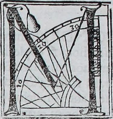 An illustration from Claudii Ptolemaei Geographicae enarrationis libri octo, 1525, leaf 30