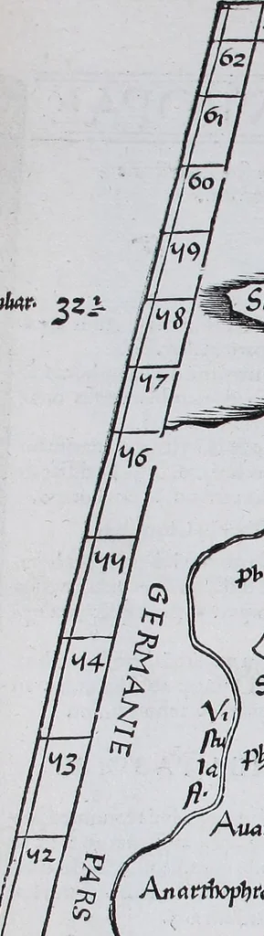 An illustration from Claudii Ptolemaei Geographicae enarrationis libri octo, 1525, leaf 302