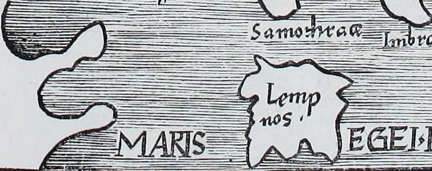 An illustration from Claudii Ptolemaei Geographicae enarrationis libri octo, 1525, leaf 306