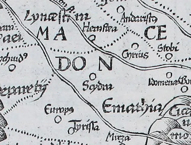 An illustration from Claudii Ptolemaei Geographicae enarrationis libri octo, 1525, leaf 310