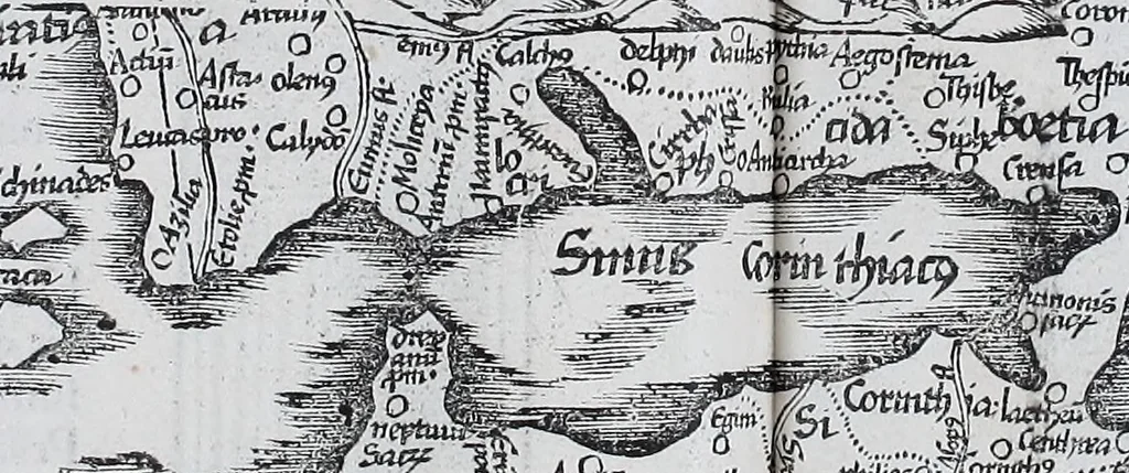 An illustration from Claudii Ptolemaei Geographicae enarrationis libri octo, 1525, leaf 310
