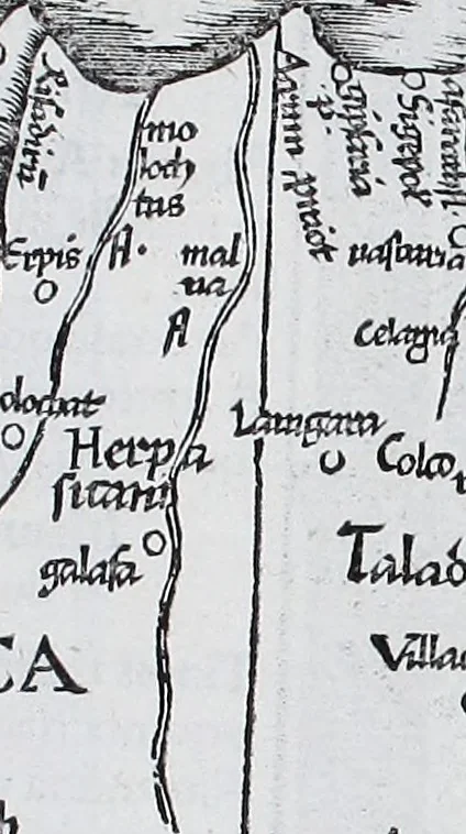 An illustration from Claudii Ptolemaei Geographicae enarrationis libri octo, 1525, leaf 314