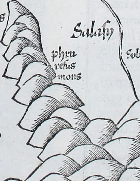 An illustration from Claudii Ptolemaei Geographicae enarrationis libri octo, 1525, leaf 314
