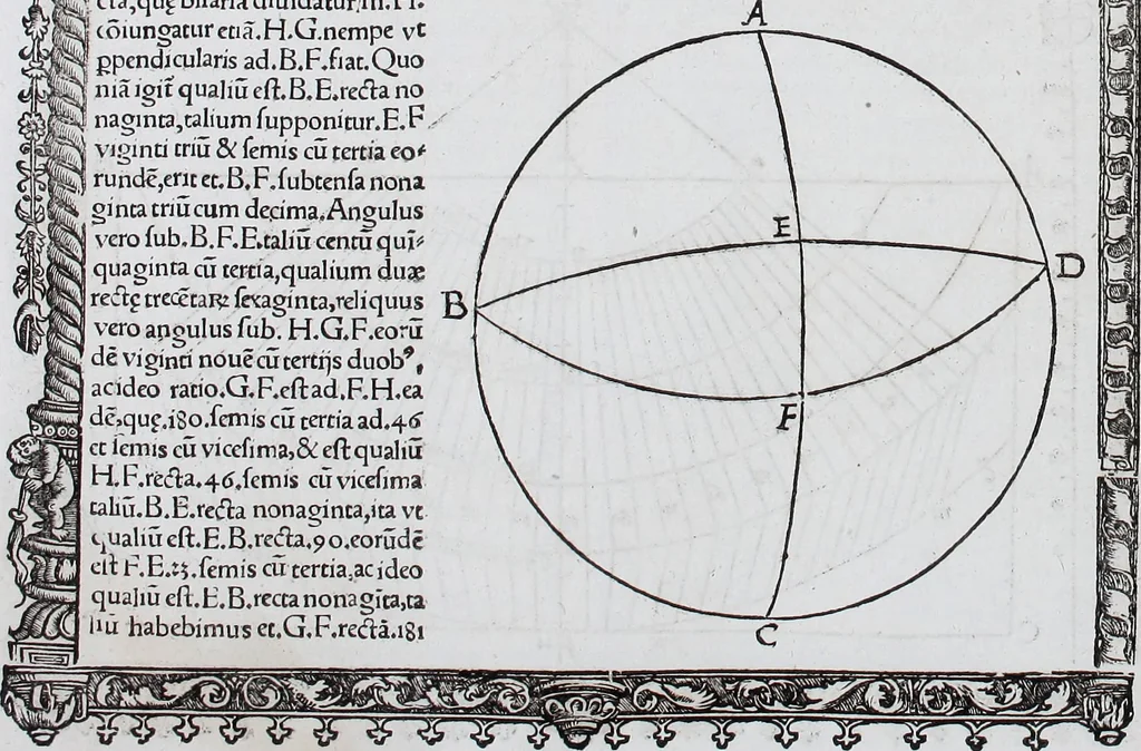 An illustration from Claudii Ptolemaei Geographicae enarrationis libri octo, 1525, leaf 33