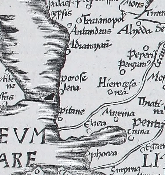 An illustration from Claudii Ptolemaei Geographicae enarrationis libri octo, 1525, leaf 330