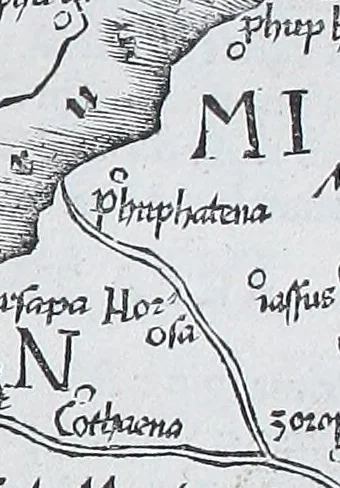 An illustration from Claudii Ptolemaei Geographicae enarrationis libri octo, 1525, leaf 330
