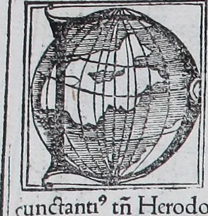 An illustration from Claudii Ptolemaei Geographicae enarrationis libri octo, 1525, leaf 347