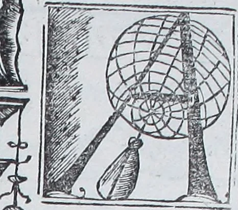 An illustration from Claudii Ptolemaei Geographicae enarrationis libri octo, 1525, leaf 348