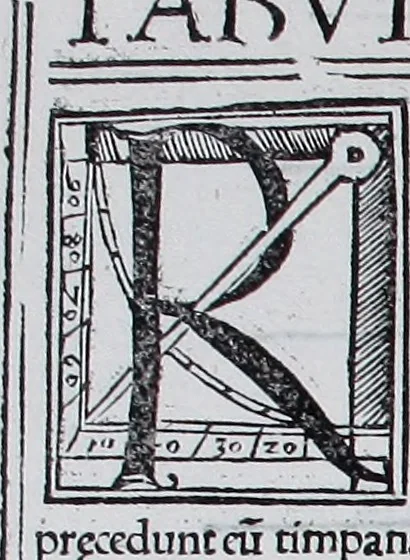 An illustration from Claudii Ptolemaei Geographicae enarrationis libri octo, 1525, leaf 371