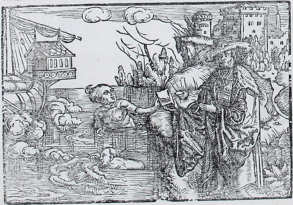 An illustration from Claudii Ptolemaei Geographicae enarrationis libri octo, 1525, leaf 383
