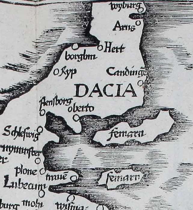 An illustration from Claudii Ptolemaei Geographicae enarrationis libri octo, 1525, leaf 398