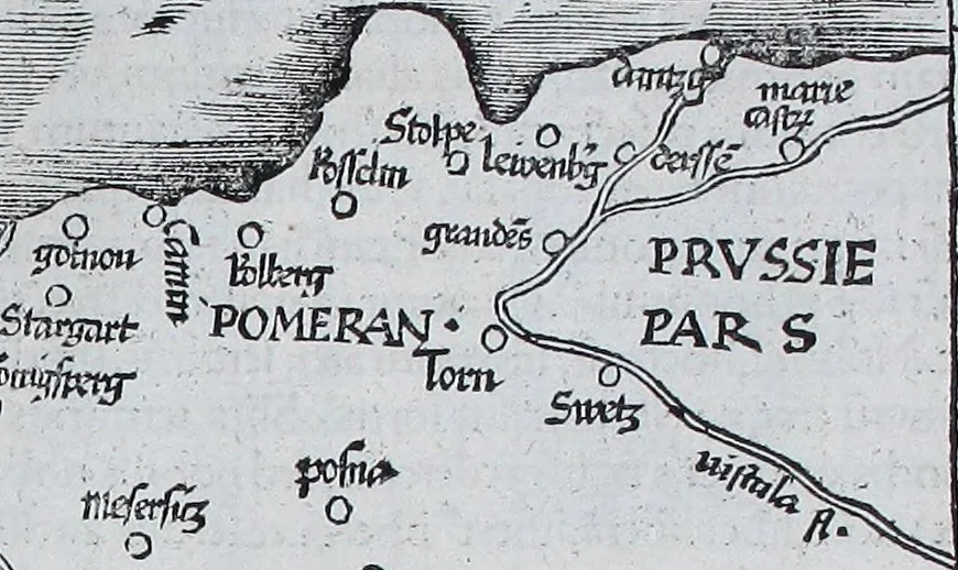 An illustration from Claudii Ptolemaei Geographicae enarrationis libri octo, 1525, leaf 398