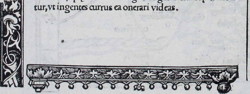 An illustration from Claudii Ptolemaei Geographicae enarrationis libri octo, 1525, leaf 399