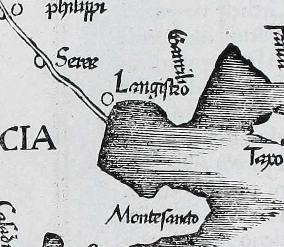 An illustration from Claudii Ptolemaei Geographicae enarrationis libri octo, 1525, leaf 418