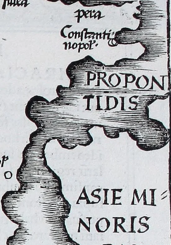 An illustration from Claudii Ptolemaei Geographicae enarrationis libri octo, 1525, leaf 418