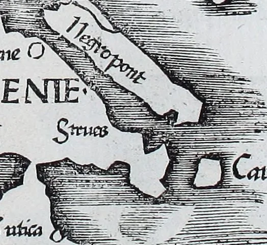An illustration from Claudii Ptolemaei Geographicae enarrationis libri octo, 1525, leaf 418