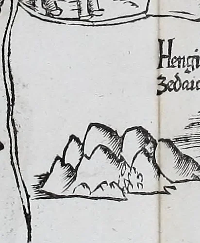 An illustration from Claudii Ptolemaei Geographicae enarrationis libri octo, 1525, leaf 426