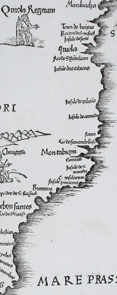 An illustration from Claudii Ptolemaei Geographicae enarrationis libri octo, 1525, leaf 426