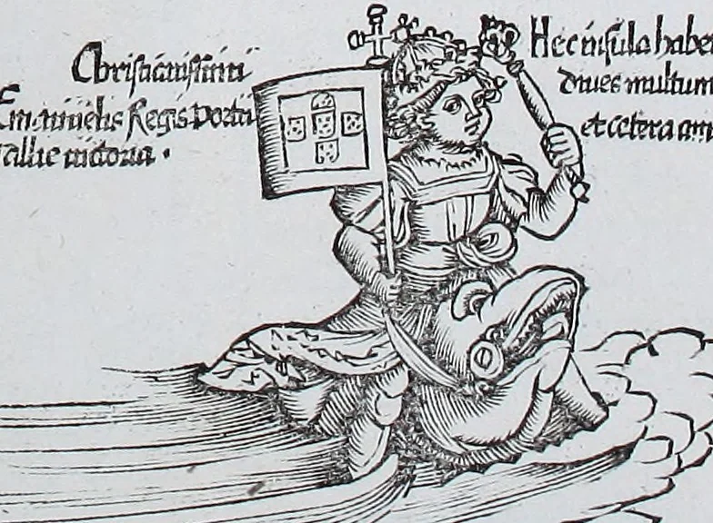 An illustration from Claudii Ptolemaei Geographicae enarrationis libri octo, 1525, leaf 426