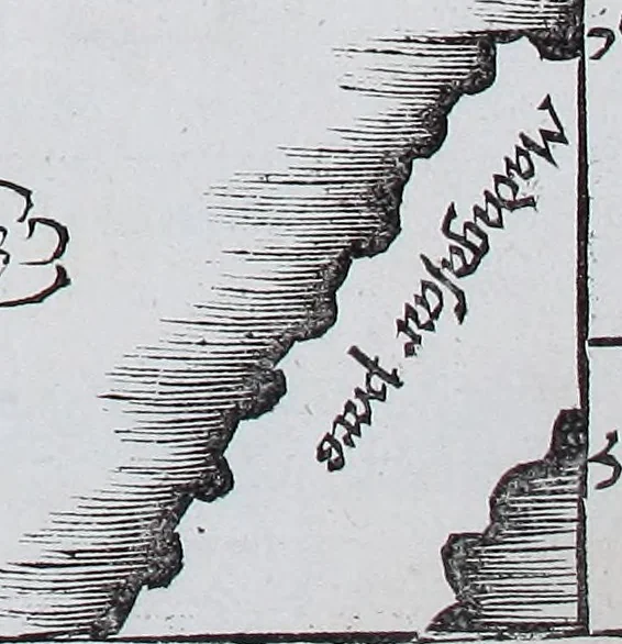 An illustration from Claudii Ptolemaei Geographicae enarrationis libri octo, 1525, leaf 426