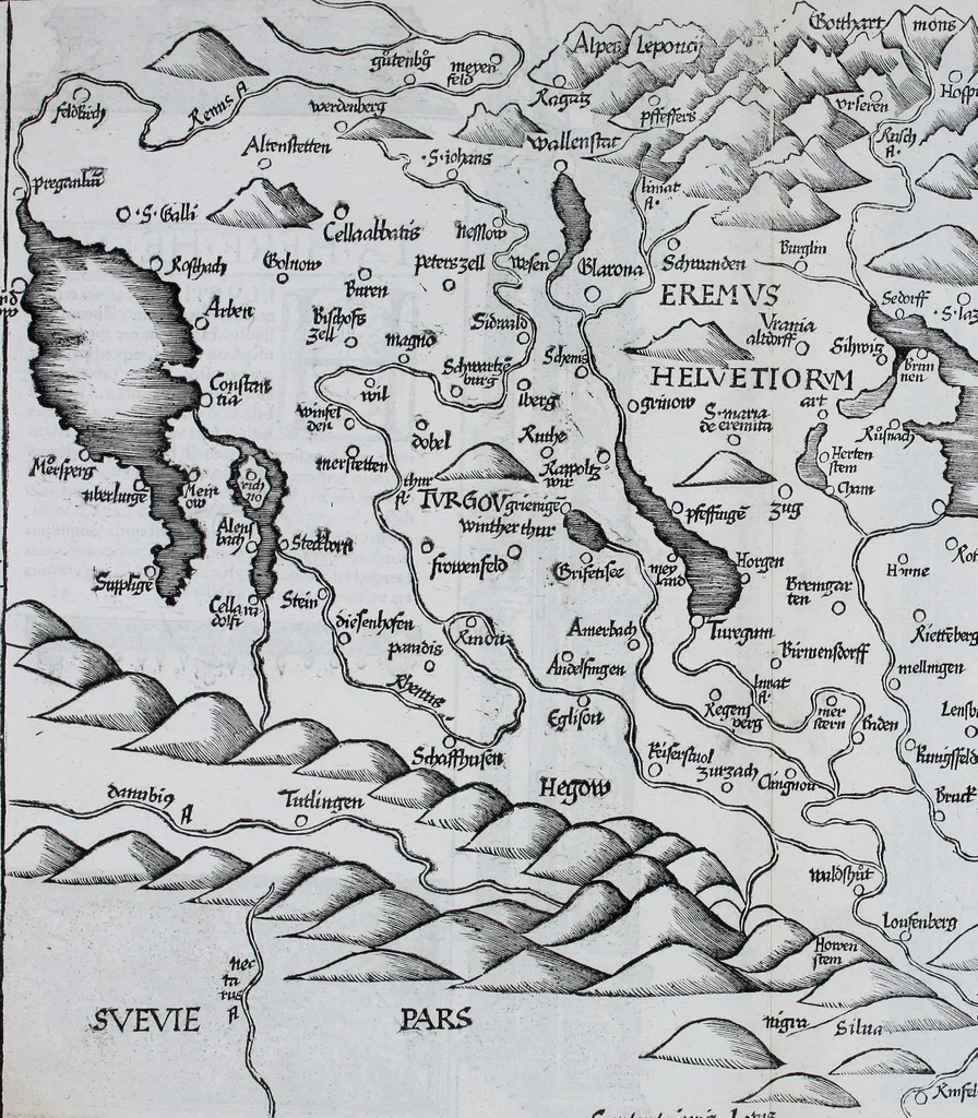 An illustration from Claudii Ptolemaei Geographicae enarrationis libri octo, 1525, leaf 450