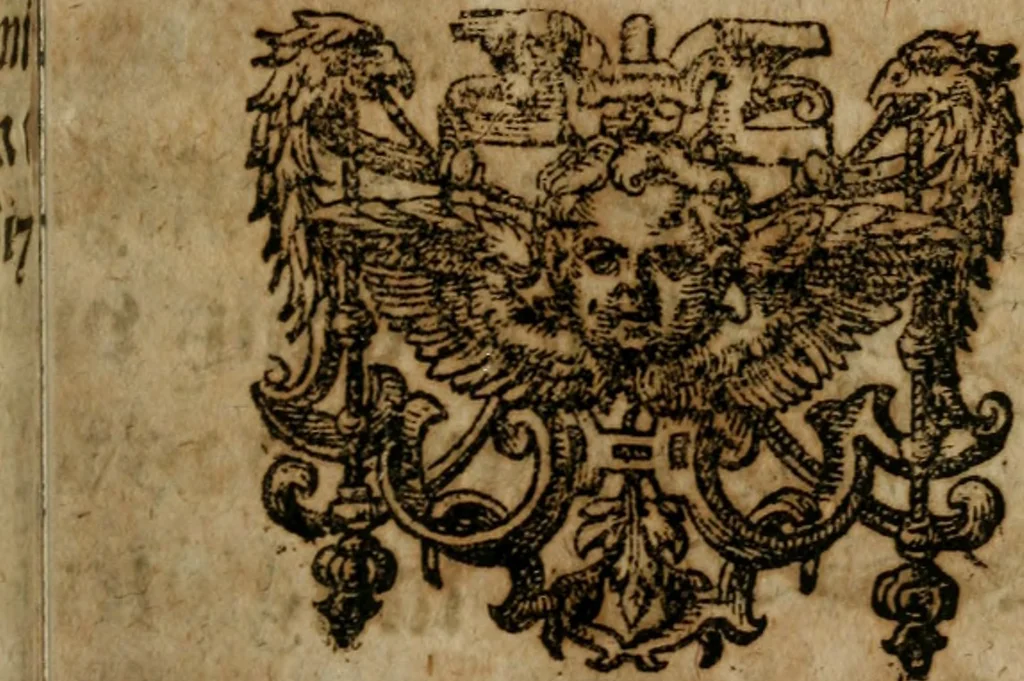 An illustration from Claveus Germanicus, das ist, Ein köstlichess Büchlein von dem Stein der Weisen : weyland von dem vernehmen philosopho Gastone Claveo, in Lateinischer Sprachen beschreiben : auff eklicher guten Freunde begehren : auss dem Latein, ins Teutsch versetzt, durch einen Liebhaber der uhralten, vnd sehr geheimen Kunst chymiae, 1617, leaf 8