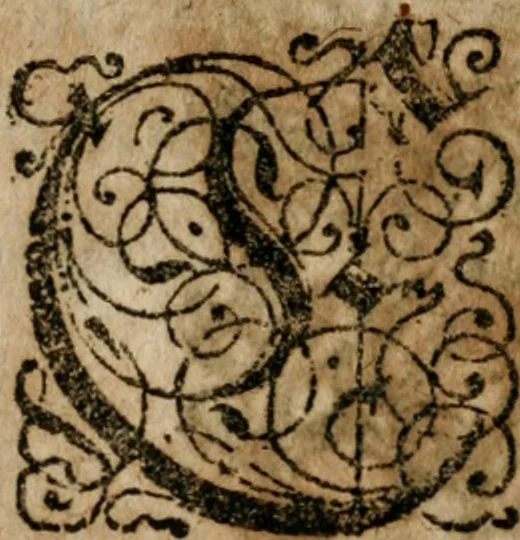 An illustration from Claveus Germanicus, das ist, Ein köstlichess Büchlein von dem Stein der Weisen : weyland von dem vernehmen philosopho Gastone Claveo, in Lateinischer Sprachen beschreiben : auff eklicher guten Freunde begehren : auss dem Latein, ins Teutsch versetzt, durch einen Liebhaber der uhralten, vnd sehr geheimen Kunst chymiae, 1617, leaf 9