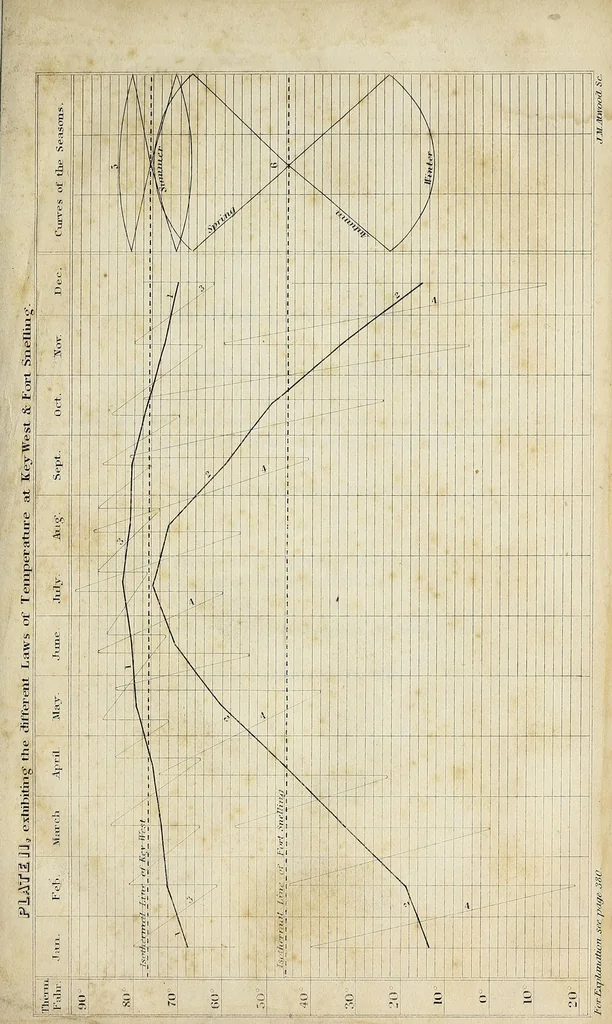 An illustration from The climate of the United States and its endemic influences. Based chiefly on the records of the Medical Department and Adjutant General's Office. United States Army, 1842, leaf 11