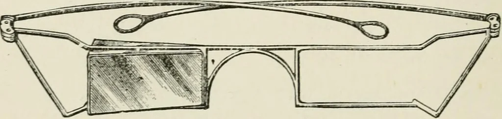 An illustration from The clinical use of prisms; and the decentering of lenses, 1893, leaf 177