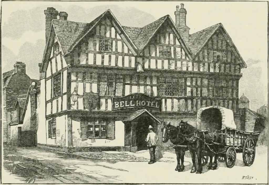 An illustration from Cloister life in the days of Coeur de Lion, 1893, leaf 100