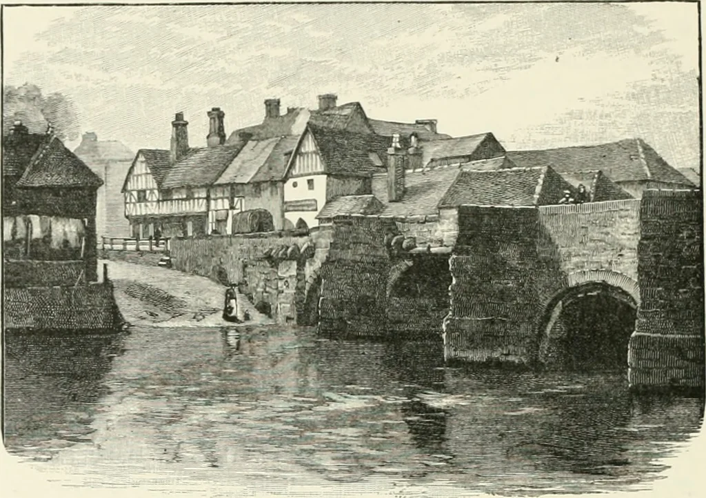 An illustration from Cloister life in the days of Coeur de Lion, 1893, leaf 113
